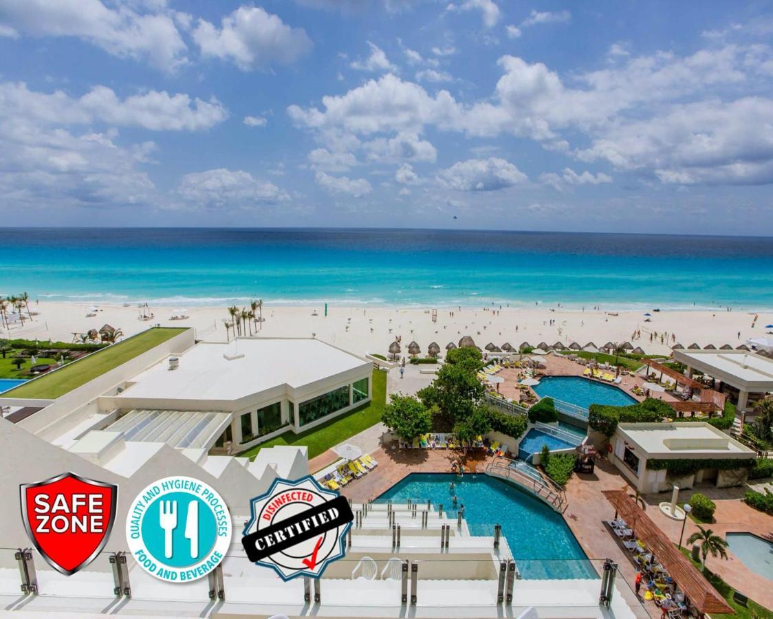 Condo In Ocean Front Resort Канкун Экстерьер фото